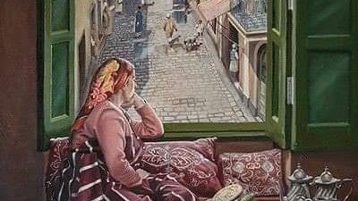 لسه بنفتح الباب انا واختي علشان نوصل