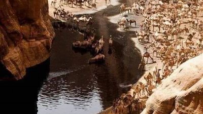 بينما انا بين النائم واليقظان اذ جاءني جبريل