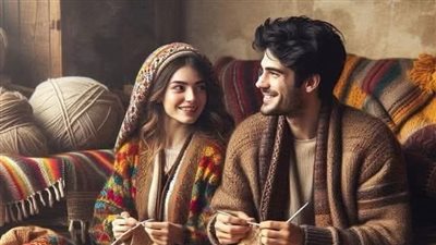 المراه وماكينه الخياطه