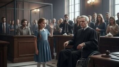 طفلة وقفت أمام القاضي المقعَد وقالت: أطلقوا أبي… وسأجعلكم ترونه يمشي!